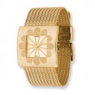 Moog Fashionista Petals IP Gold Case & Bracelet Watch Style: XWA4135