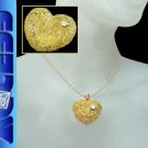 Unique 14K Gold-Pendant with Diamond