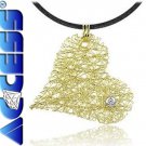 Exclusive 14K Gold-Pendant with Diamond