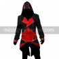 Assassin's Creed III Connor Red And Black Jacket Cosplay Costume