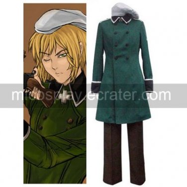 Axis Powers Vash Zwingli Cosplay Costume