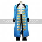 Hetalia Axis Powers Blue France Cosplay Costume