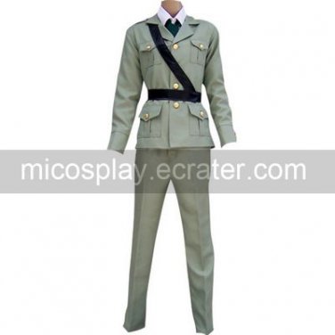 Hetalia Axis Powers Gray England Cosplay Costume