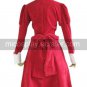 Hetalia Axis Powers Liechtenstein Red Cosplay Costume