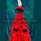 Black Butler Angelina Dulles Party Dress Cosplay Costume