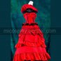 Black Butler Angelina Dulles Party Dress Cosplay Costume