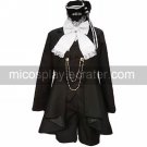 Black Butler Ciel Phantomhive Black Cosplay Costume