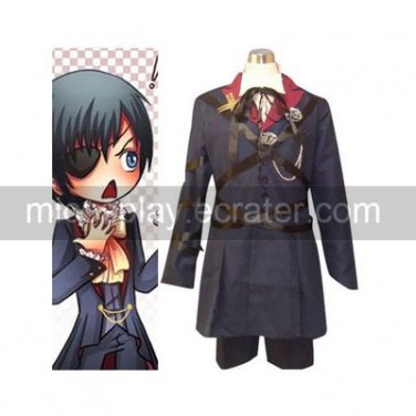 Black Butler Ciel Phantomhive Halloween Cosplay Costume