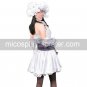 Black Butler Kuroshitsuji Circus Doll White Lovely Cosplay Costume