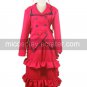 Black Butler Madam Red Angelina Dalles Halloween Cosplay Costume