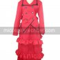 Black Butler Madam Red Angelina Dalles Halloween Cosplay Costume