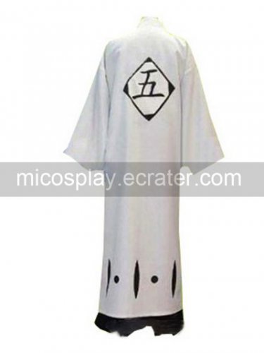 Bleach 5th Division Captain Aizen Sousuke Halloween Cosplay Costume