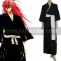 Bleach 6th Division Lieutenant Abarai Renji Cosplay Costume