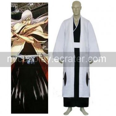 Bleach 13th Division Captain Ukitake Juushiro Halloween Cosplay Costume