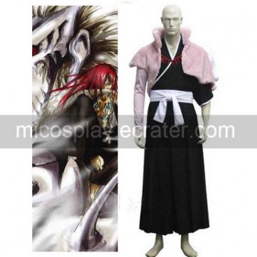 Bleach Abarai Renji Halloween Cosplay Costume
