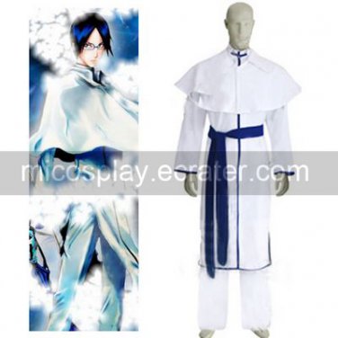 Bleach Uryuu Ishida Men's Halloween Cosplay Costume