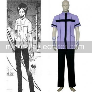 Bleach Uryuu Ishida Quincy Uniform Cosplay Costume