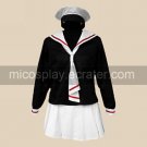 Cardcaptor Sakura Tomoeda Elementary School Winter Girls' School Uniform Cosplay Costume
