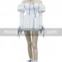 Chii White Pompon Dress Cosplay Costume from Chobits