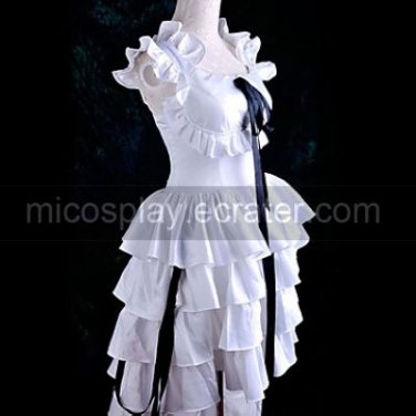 Chobits Chi White Dress Cosplay Costume