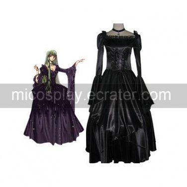 Code Geass Elegant Green Cosplay Costume