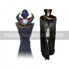 Code Geass Lelouch of the Rebellion Zero Black Knights Cosplay Cloak
