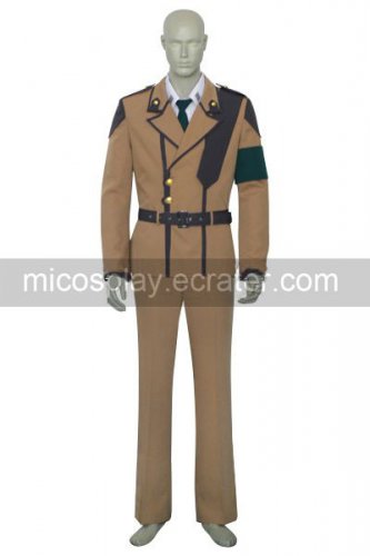Suzaku Kururugi Uniform Cosplay Costume from Code Geass