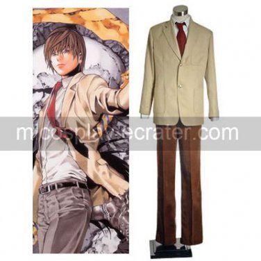 Death Note Light Yagami Cosplay Costume