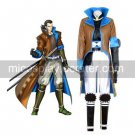 Devil Kings Sengoku Basara 2 Katakura Kojuro Halloween Cosplay Costume