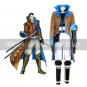 Devil Kings Sengoku Basara 2 Katakura Kojuro Halloween Cosplay Costume