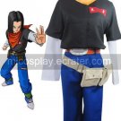 Dragon Ball Andriod Uniform Cloth Rolle Woolen Fabric Cosplay Costume