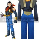 Dragon Ball Super Andriod Uniform Cloth Combined Leather Cosplay Costume