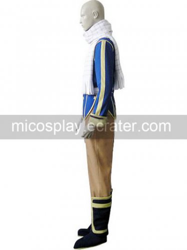 Blue Fairy Tail Natsu Dragneel Cosplay Costume