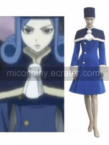 Fairy Tail Juvia Loxar Blue Cosplay Costume