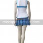 Fairy Tail Lucy Heartfilia White and Blue Cosplay Costume