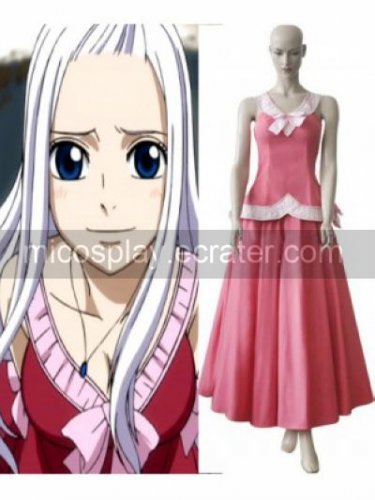 Fairy Tail Mirajane Pink Cosplay Costume