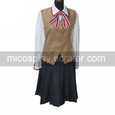 Fate Stay Night Tohsaka Rin School Uniform Cosplay Costume