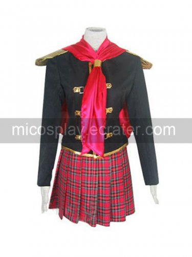 Final Fantasy Agito XIII Female Uniform Cosplay Costume