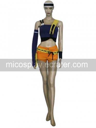 Final Fantasy VII Yuffie Kisaragi Halloween Cosplay Costume