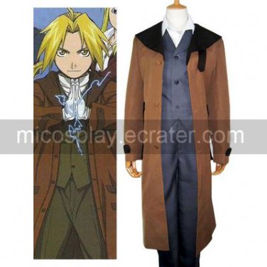 Fullmetal Alchemist Edward Halloween Cosplay Costume
