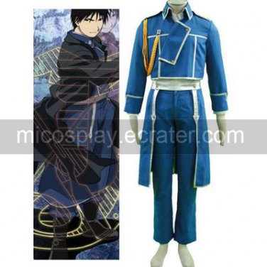 Fullmetal Alchemist Mustang Uniform Cosplay Costume