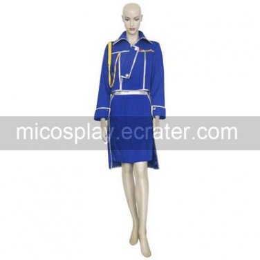 FullMetal Alchemist Winry Rockbell Military Halloween Cosplay Costume