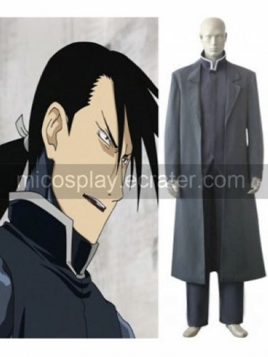 FullMetal Alchemist Greed Grey Cosplay Costume