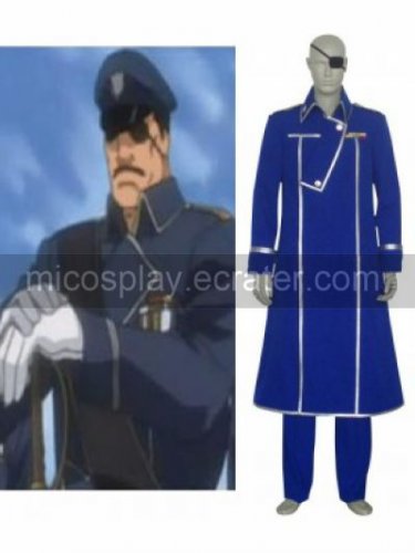 FullMetal Alchemist King Bradley Cosplay Costume