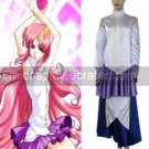 Gundam Seed High Quality Princess Lacus Clyne Cosplay Costume