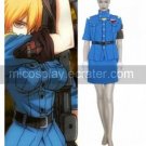 Great Hellsing Seras Victoria Blue Cosplay Costume