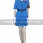 Great Hellsing Seras Victoria Blue Cosplay Costume