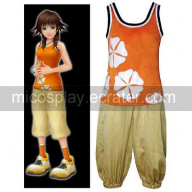 Kingdom Hearts II Olette Cosplay Costume