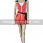 Kingdom Hearts Kairi Red Dress Halloween Cosplay Costume