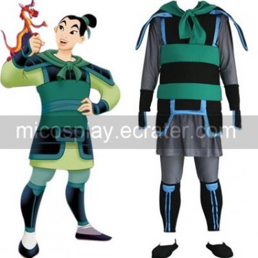 Kingdom Hearts Mulan Cosplay Costume